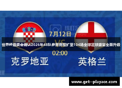 世界杯组委会确认2026年48队参赛赛程扩至104场全球足球盛宴全面升级 世界杯组委会确认2026年48队参赛赛程扩至104场全球足球盛宴全面升级